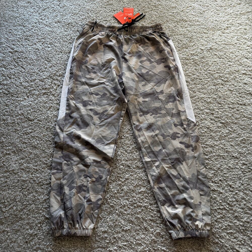 Men's YoungLA (SoldOut) 2104 SideStripeWorkoutJoggers, NWT XL OG DesertCamo